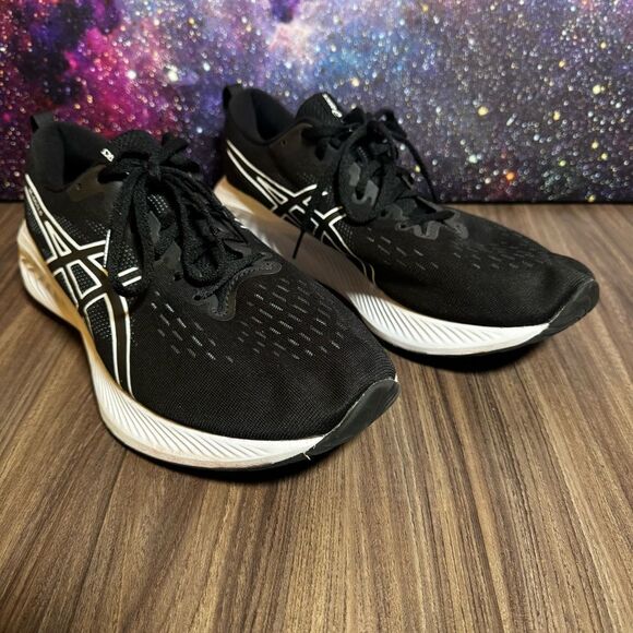 ASICS GEL-EXCITE 10 Athletic Running Shoes Mens Sz 11 F130323 Black & White